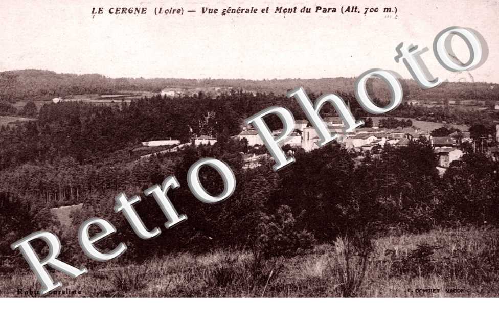 Vue Generale et Mont du Para