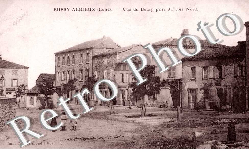 Vue du Bourg prise du Cote Nord