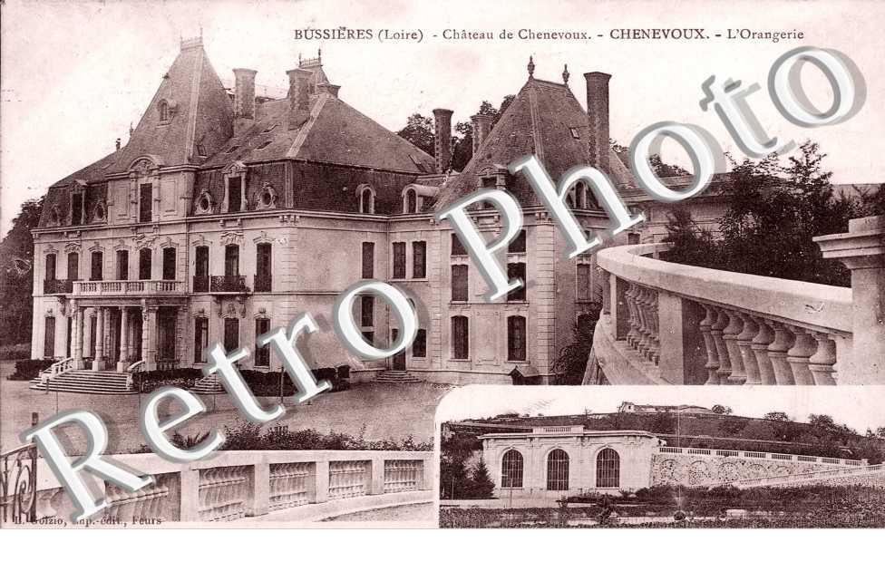 Chateau de Chenevoux - l'orangerie