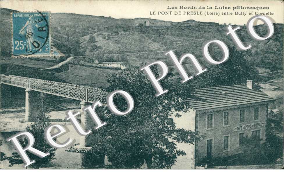 le Pont de Presle entre Bully et Cordelle