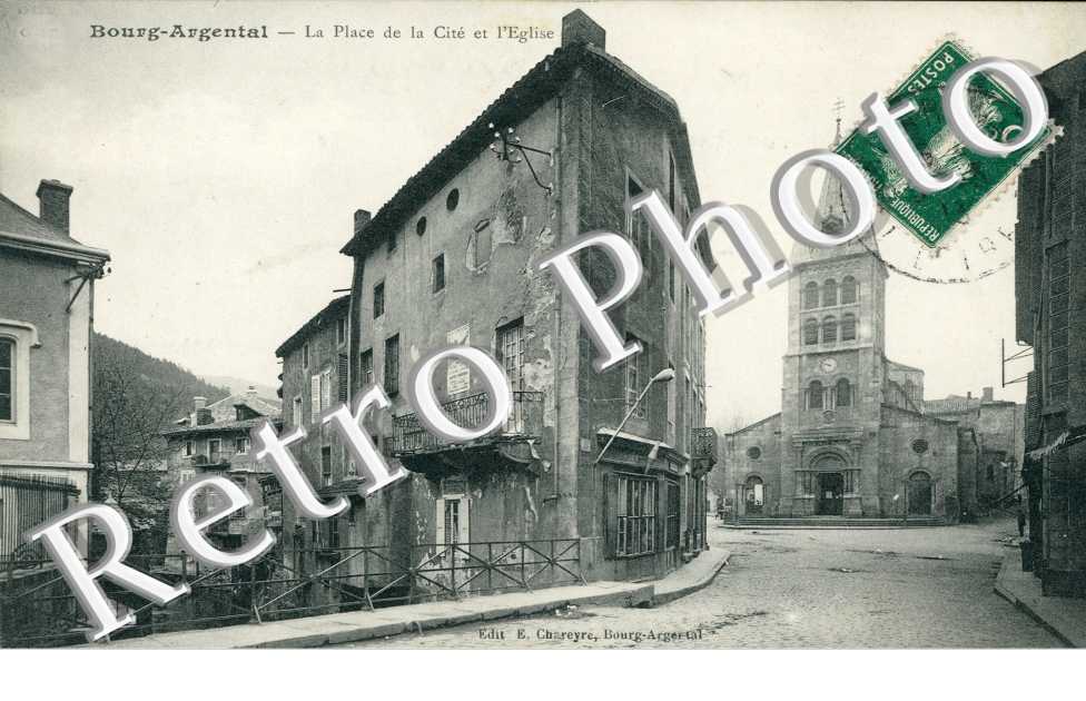place de la cite et l´eglise