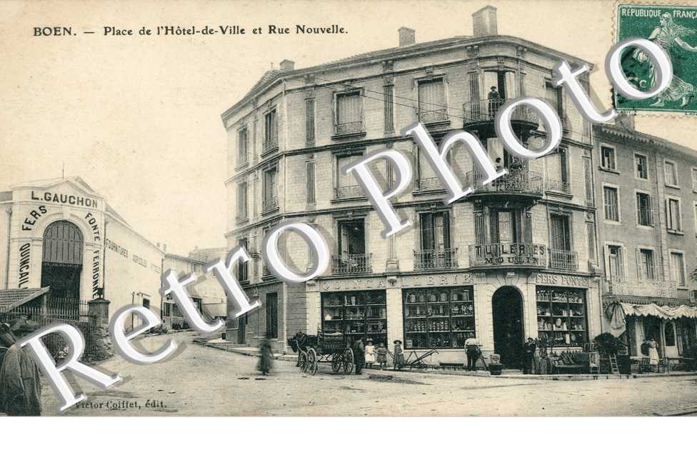 Place de l'Hotel de Ville et Rue Nouvelle