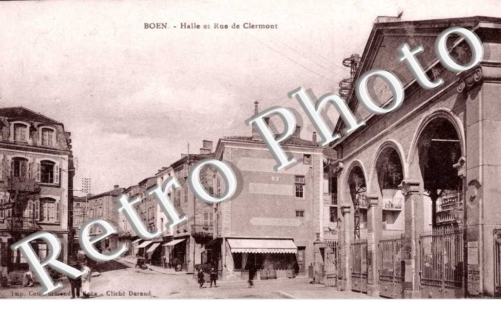 Halle et Rue de Clermont
