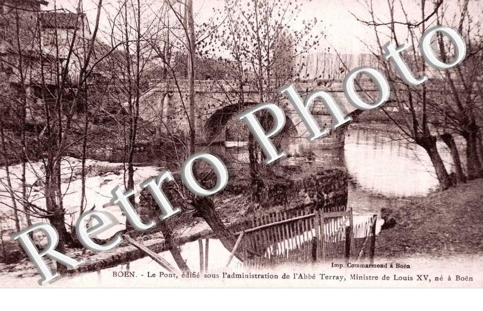 le Pont edifie sous l'administration de l'Abbe Terray