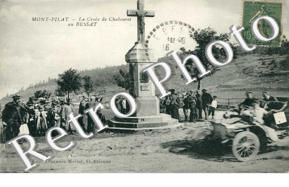 la Croix de Chabouret, Mont-Pilat