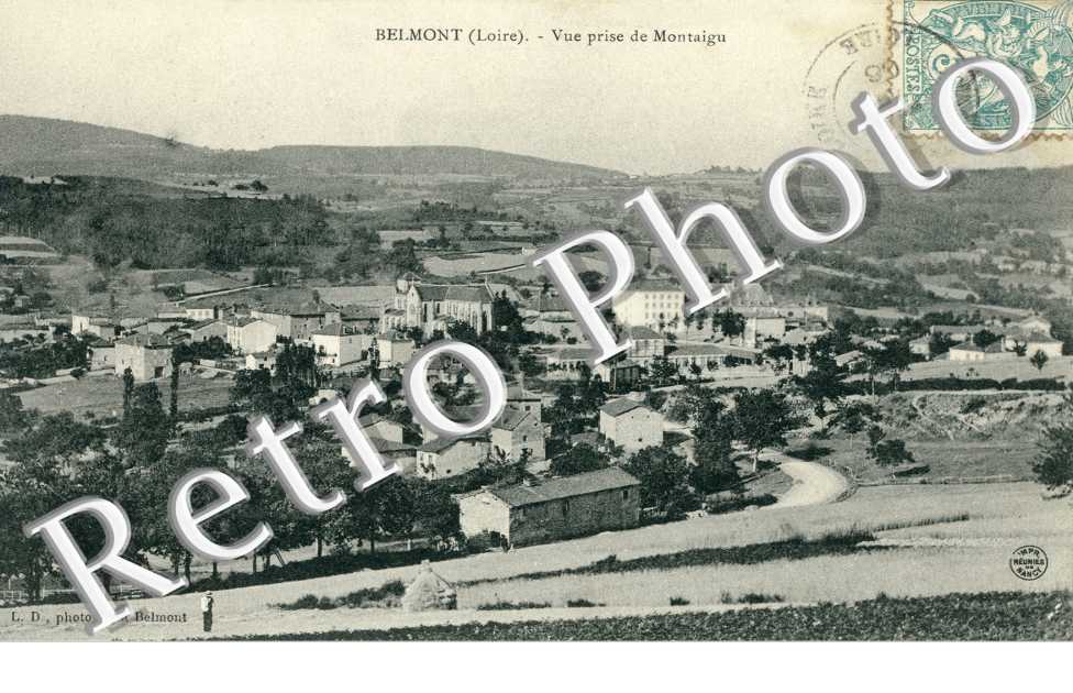 Vue prise de Montaigu