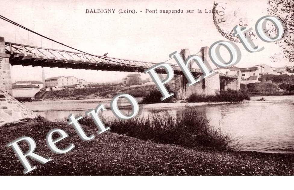 Pont suspendu sur la Loire
