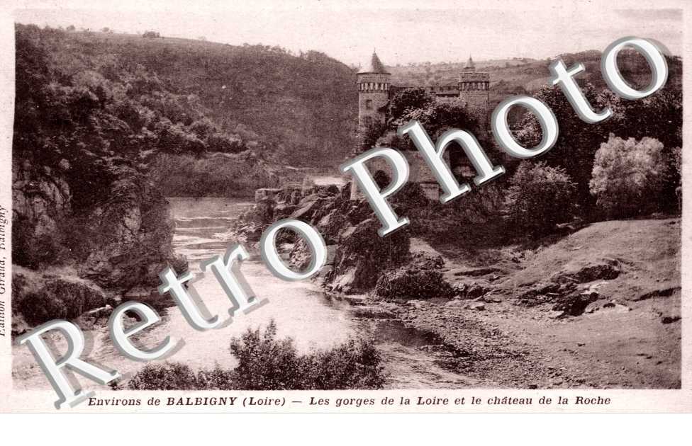 les Gorges de la Loire et le Chateau de la Roche