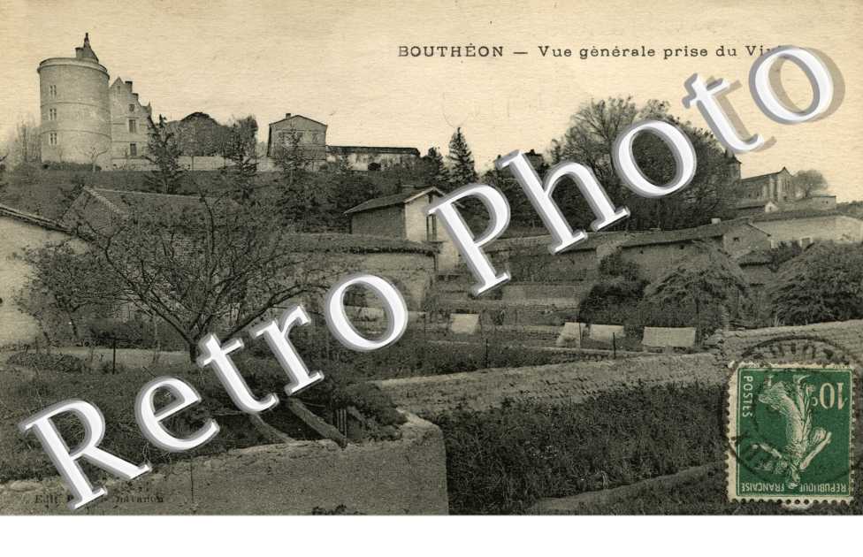Boutheon - vue generale prise du Vivier