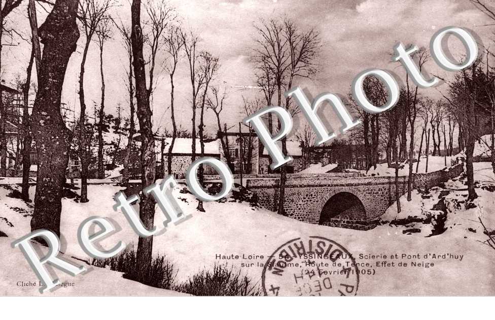 CScierie et pont d'Ard'huy - effet de neige