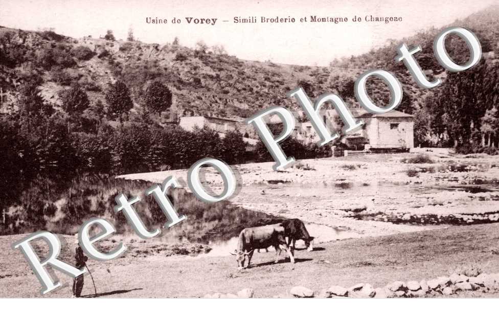 Usine de Vorey, Simili Broderie et Montagne de Changeac