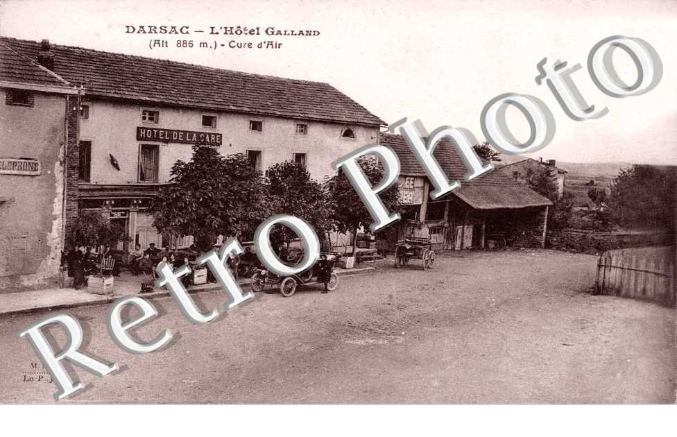 Darsac, l'Hotel Galland, Cure d'Air