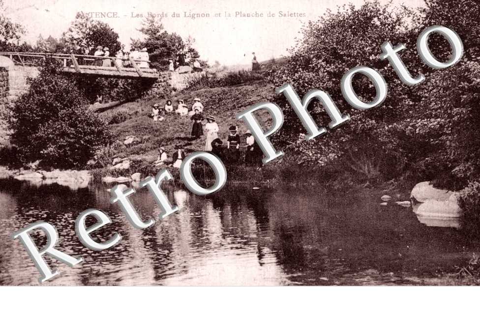 Bords du Lignon et planche de Salettes