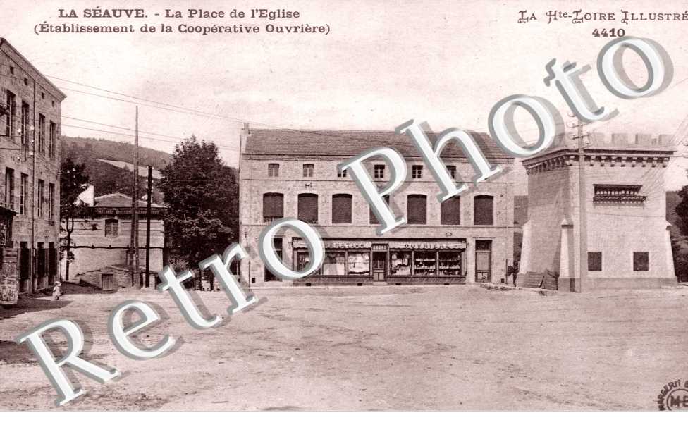 la Place de l'Eglise, Etablissement de la Cooperative Ouvriere