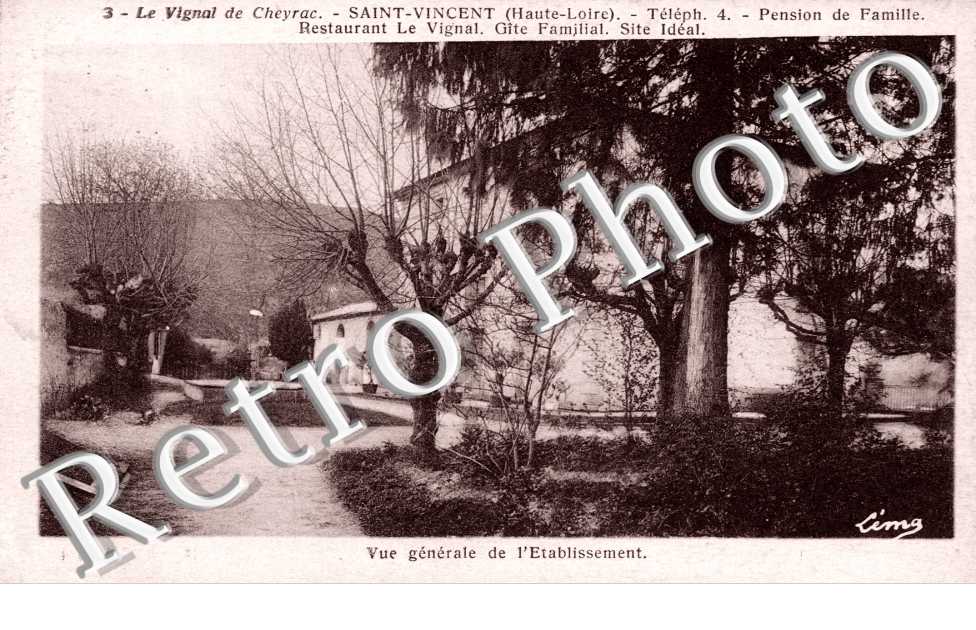 le Vignal de Cheyrac, Vue Generale de l'Etablissement