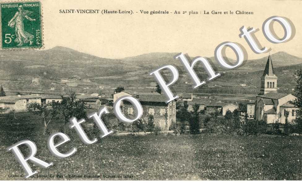Vue generale, la Gare et le Chateau