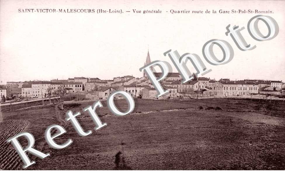 Vue generale, Quartier route de la Gare
