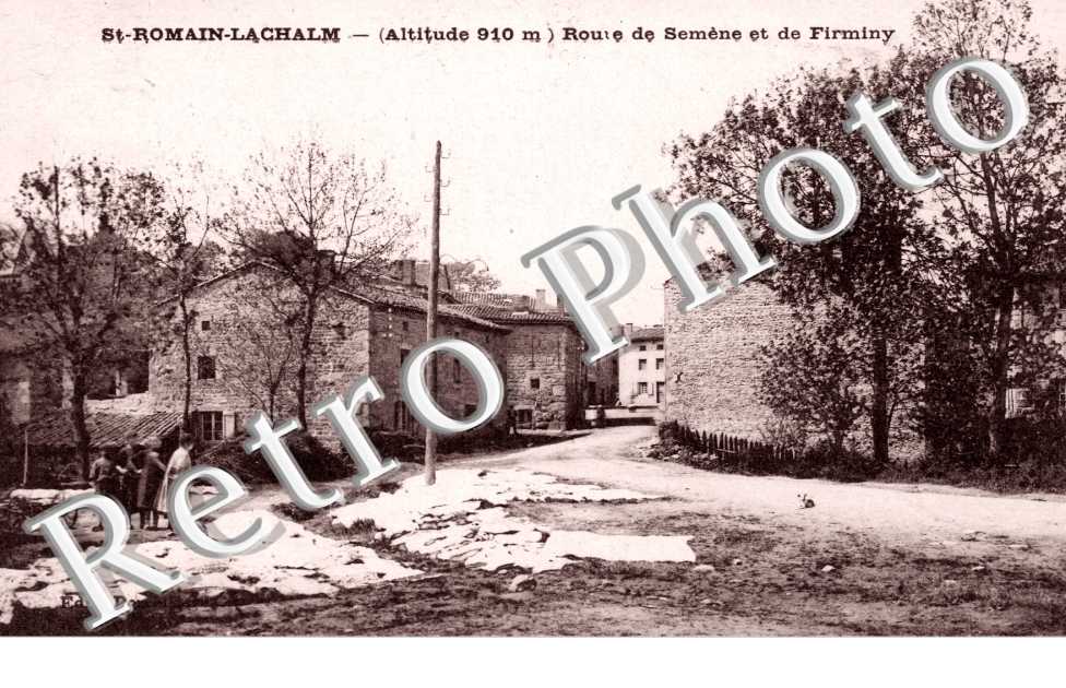 route de Semene et de Firminy