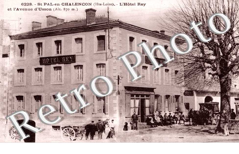 l'hotel Rey et l'avenue d'Usson