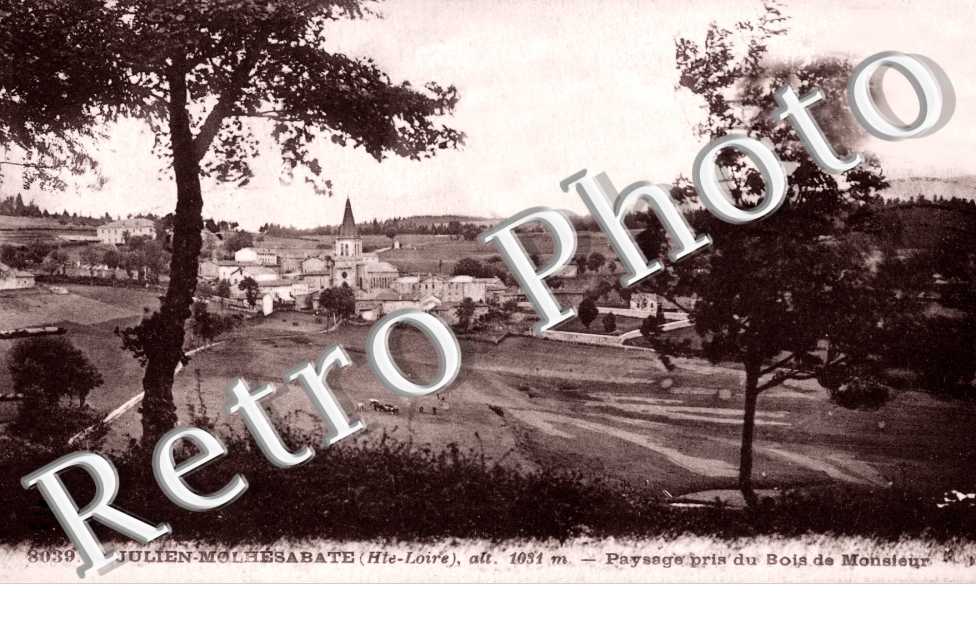 Paysage pris du Bois de Monsieur