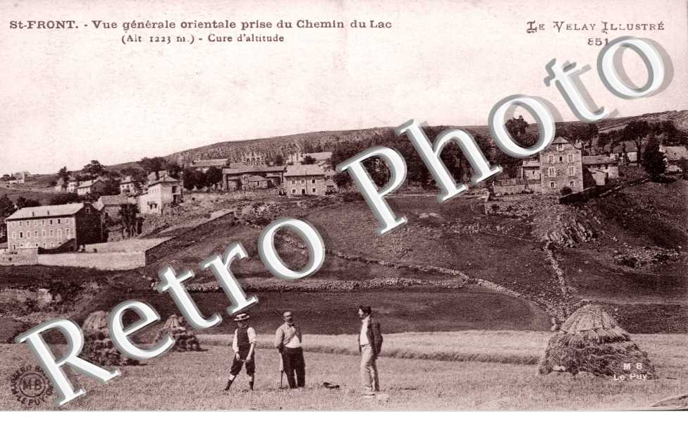 Vue generale orientale prise du Chemin du Lac