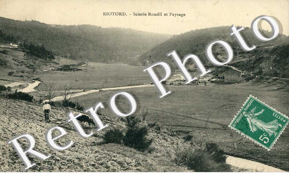 Scierie Roudil et Paysage