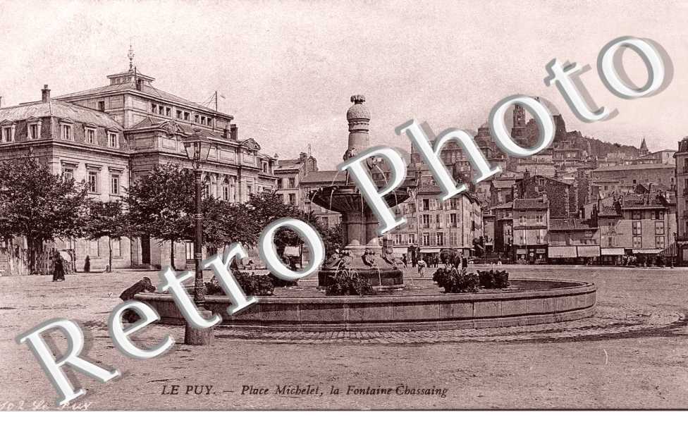 Place Michelet La fontaine Chassaing