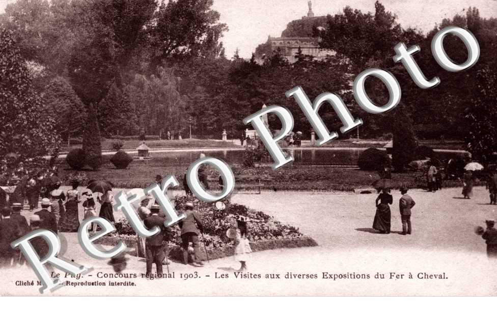 Concours regional 1903 Les visites aux diverses exposition du fer a cheval