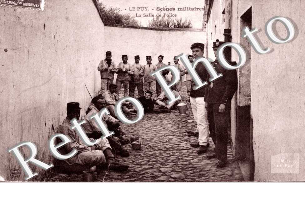 Scenes militaires La salle de police