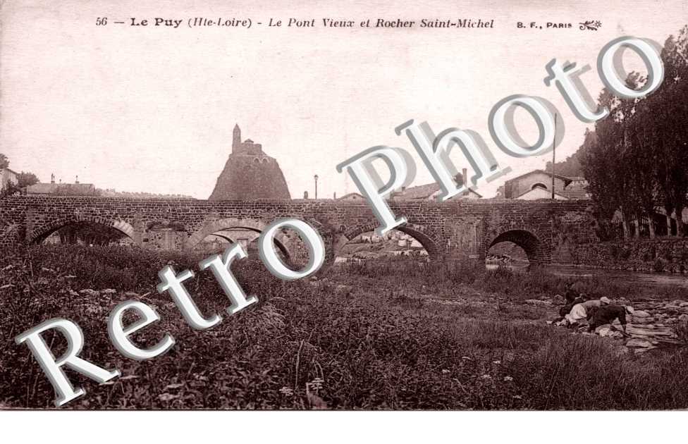 Le pont Vieux et Rocher Saint Michel