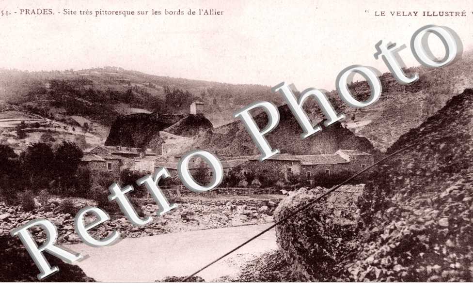 Site pittoresque sur les bords de l'Allier