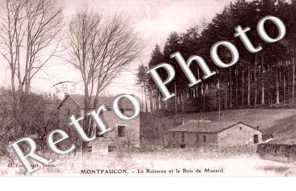 le ruisseau et le bois de mazard