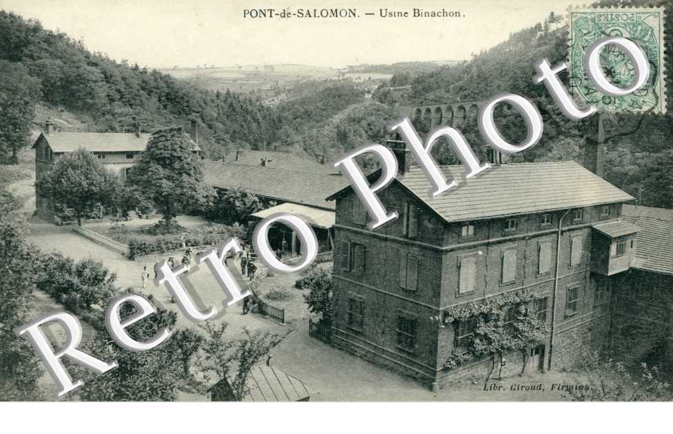 Pont-de-Salomon, Usine Binachon