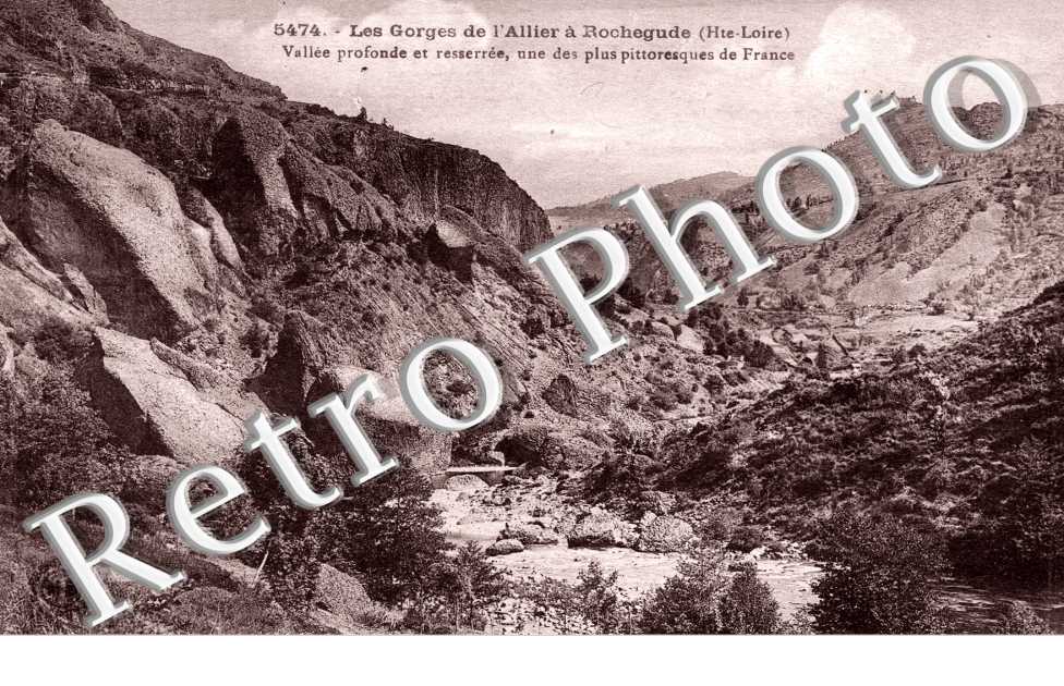 les gorges de l'Allier a Rochegude