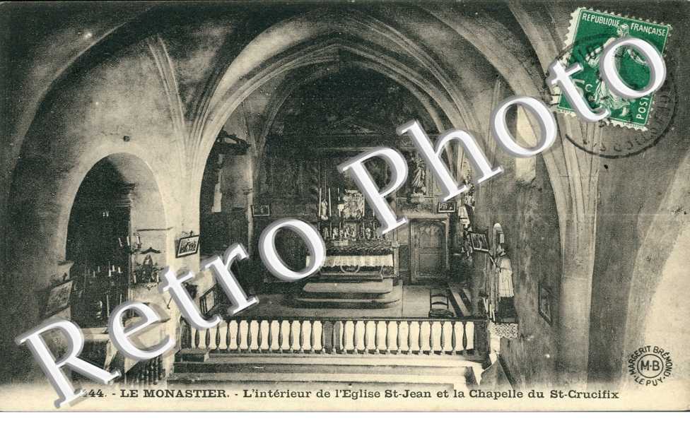 interieur de l'eglise st jean et la chapelle du st crucifix