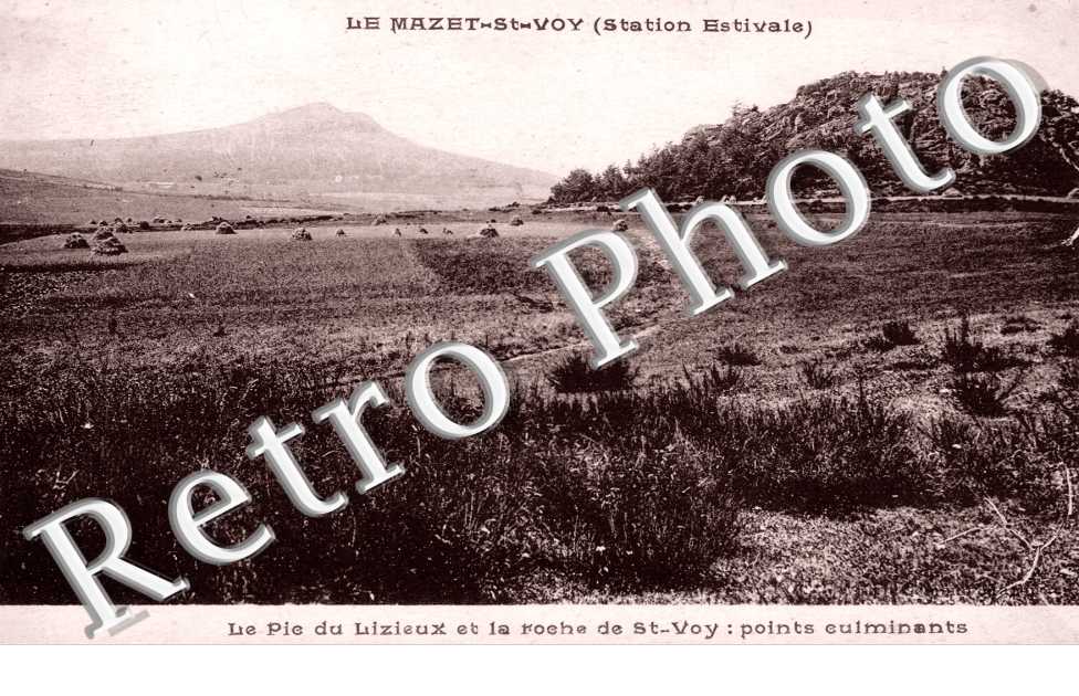 le Pic du Lizieux et la Roche de Saint-Voy