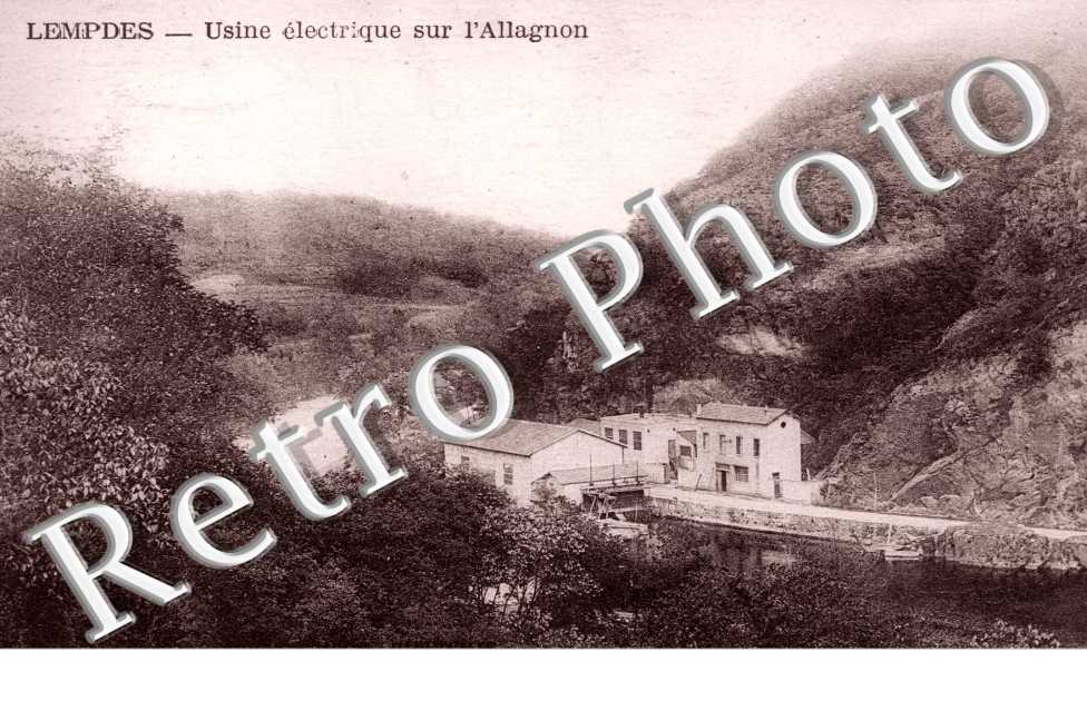 Usine electrique sur l'Allagnon