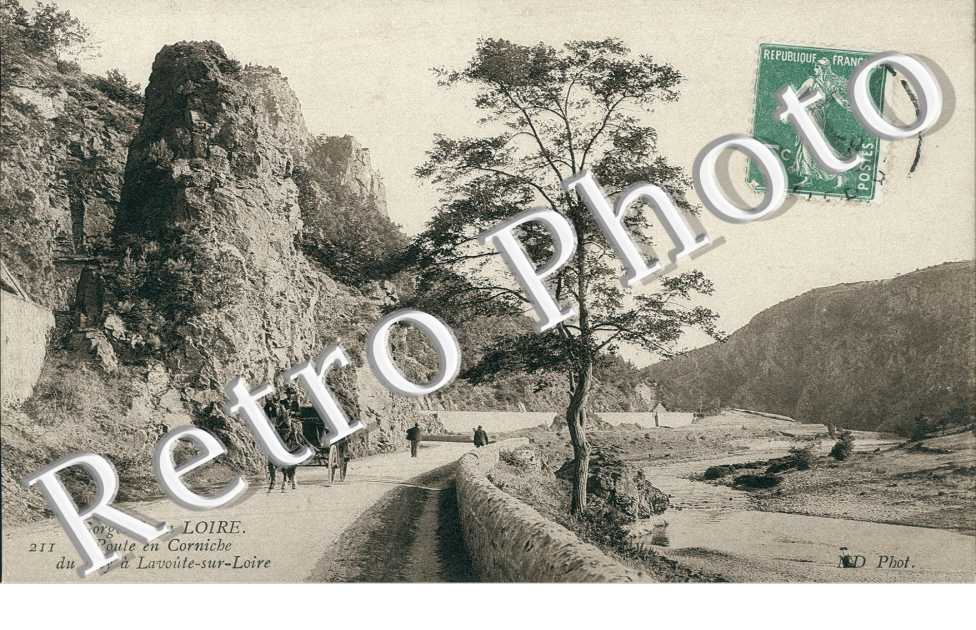 route en Corniche du Puy a Lavoute-sur-Loire