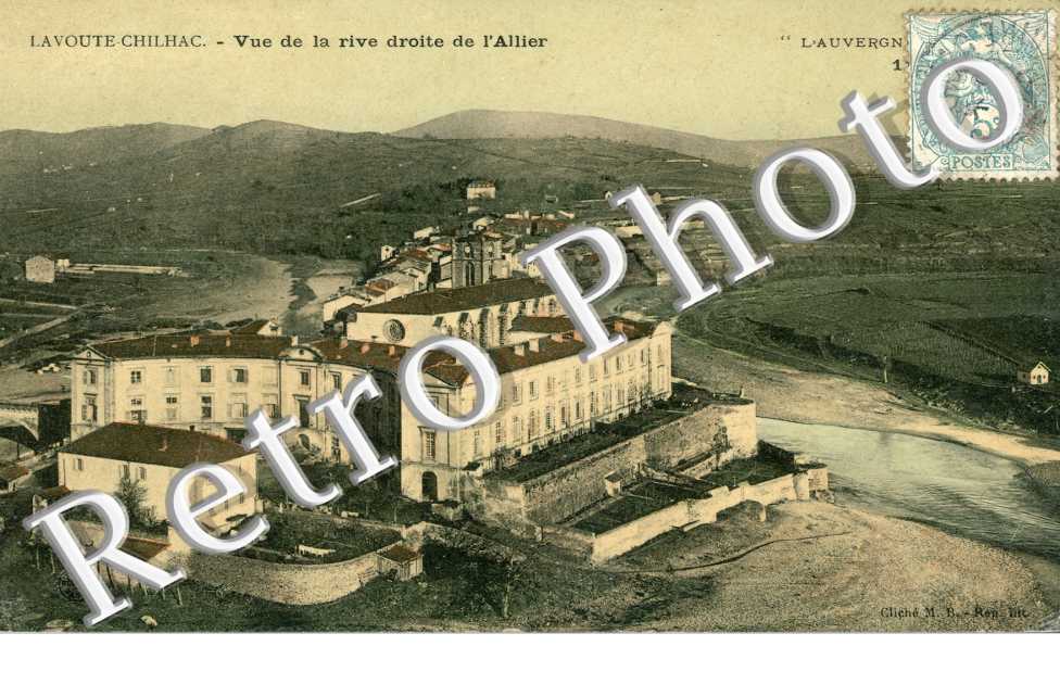 vue de la rive droite de l'allier 