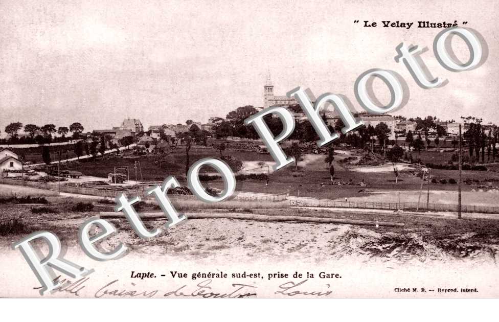 Vue generale sud-ouest, prise de la Gare