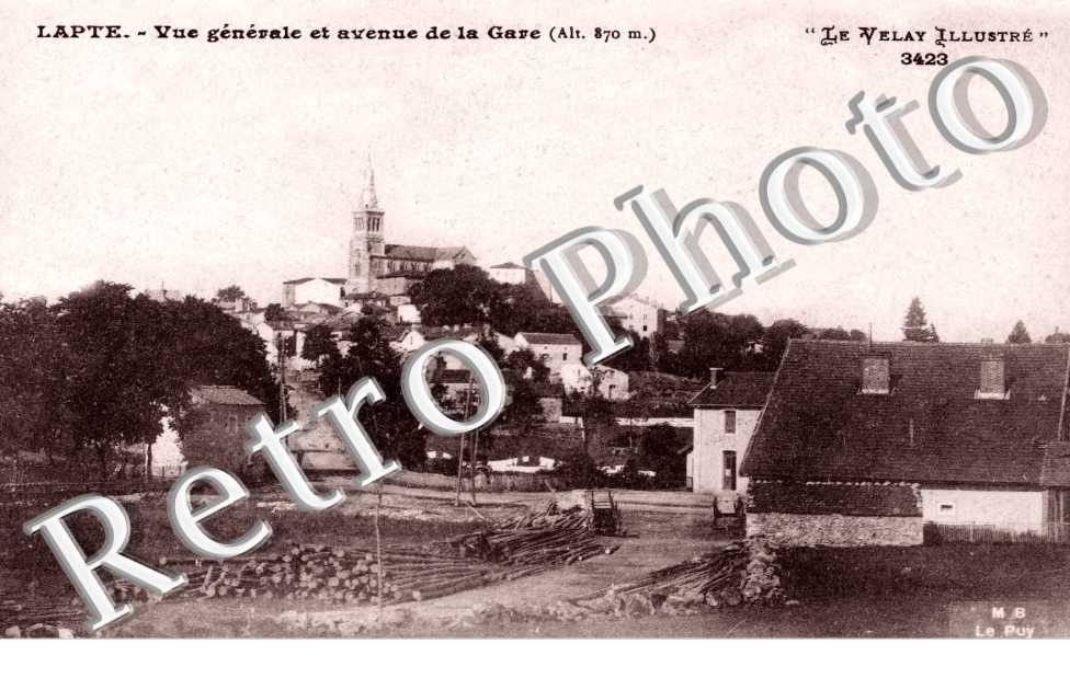 Vue generale et Avenue de la Gare
