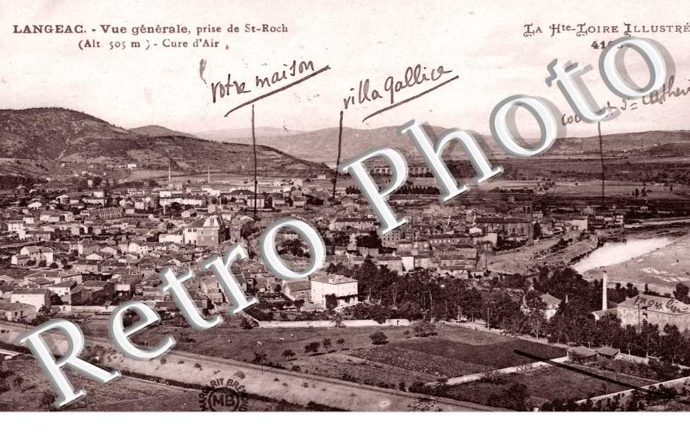 Vue generale prise de Saint-Roch