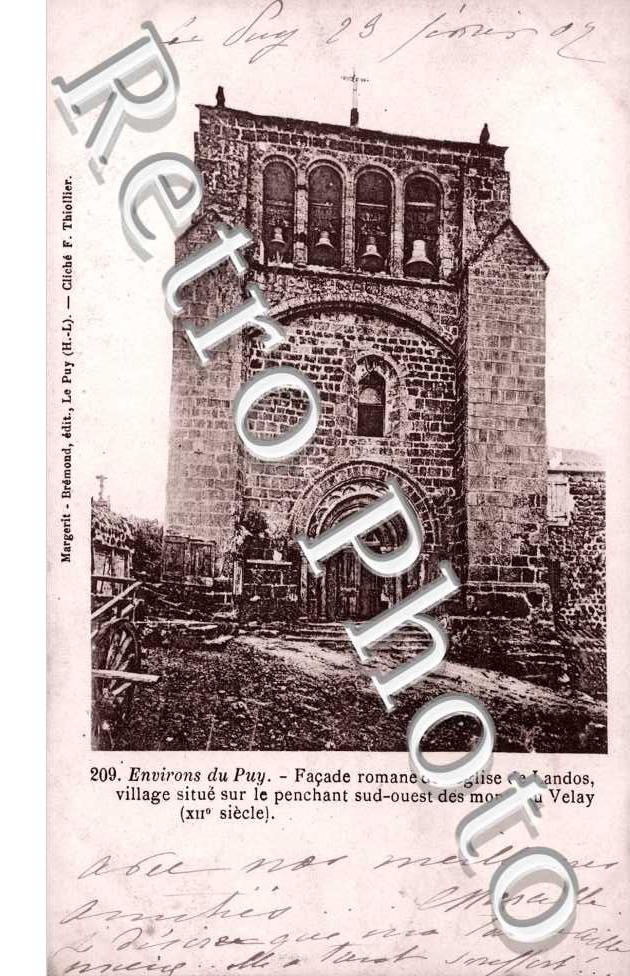 Façade Romane de l'Eglise