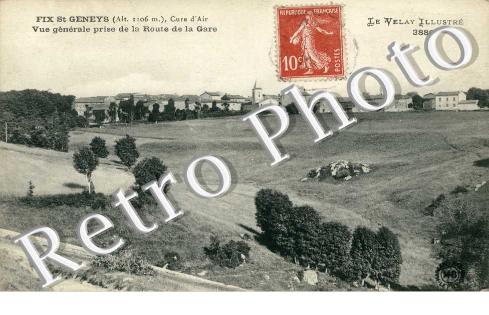 Vue Generale prise de la Route de la Gare