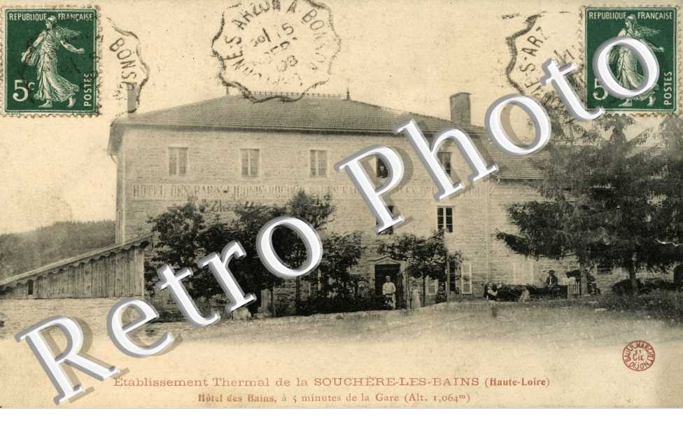 etablissement thermal de la Souchere-les-Bains