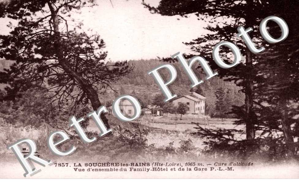 la Souchere-les-Bains, Vue d'ensemble du Family-Hotel