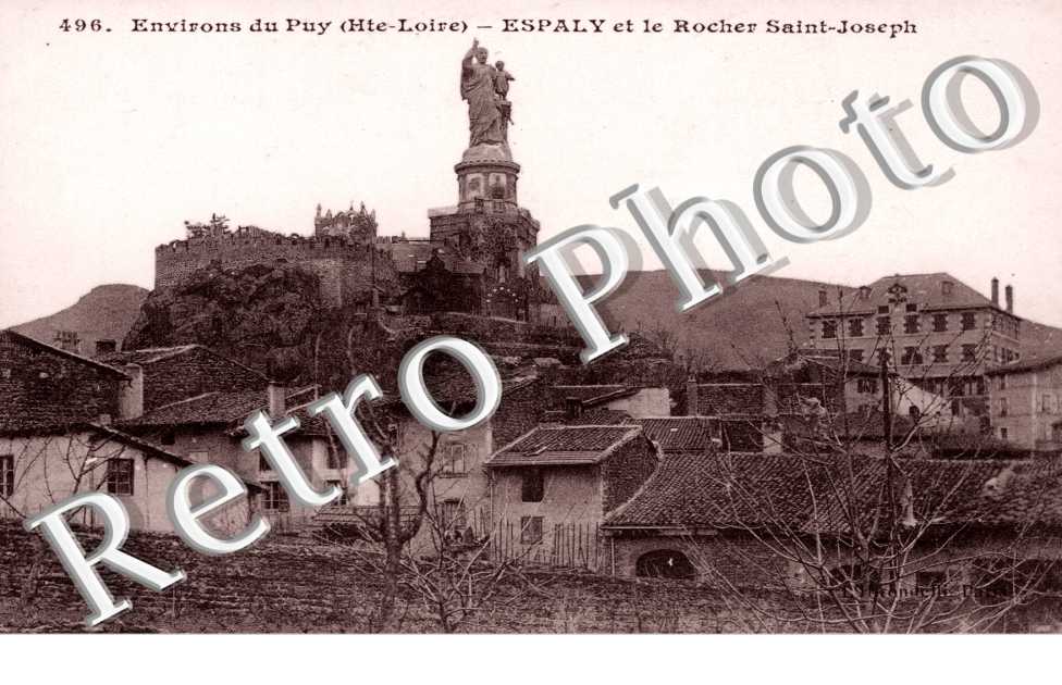 Espaly et le rocher Saint Joseph