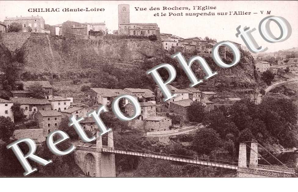 vue des rochers, l'eglise