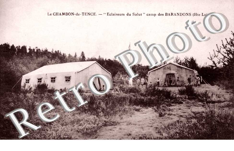 "eclaireurs du salut" camp des barandons SCOUT