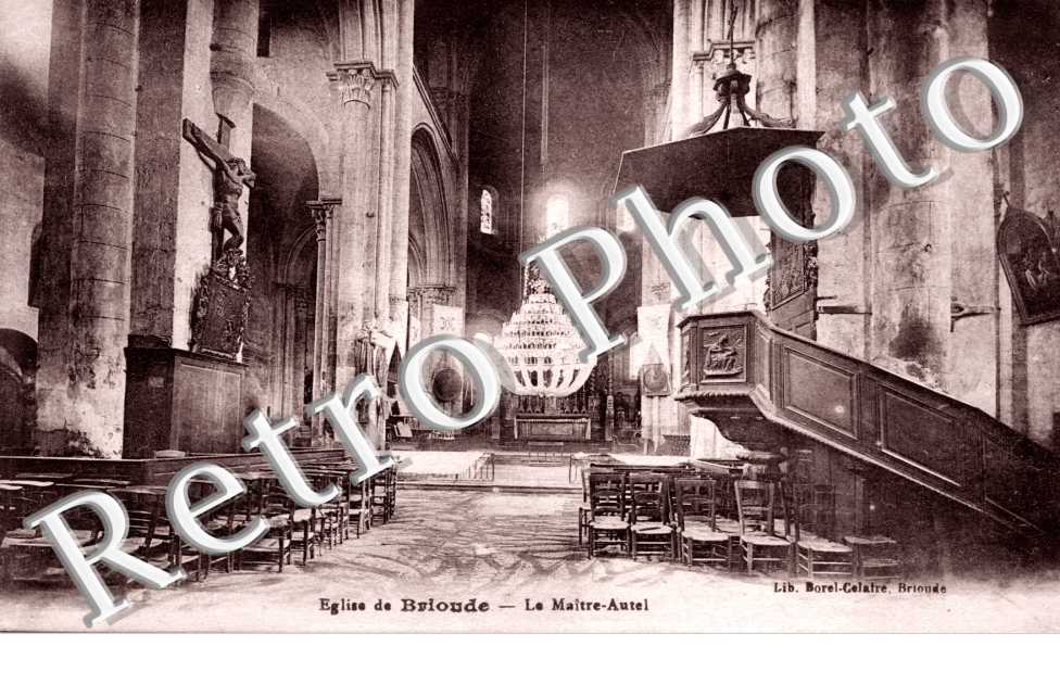 Eglise de  Brioude - le maitre Autel